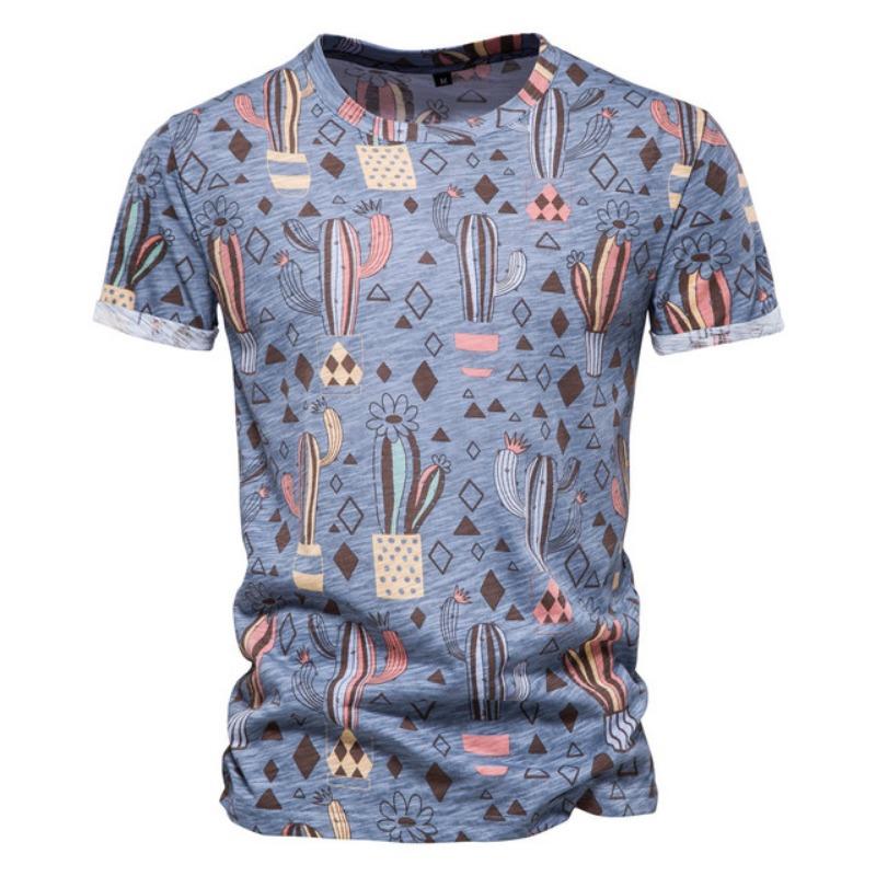 Hawaiian Plant Tropical Jungle 3D Print Casual T-shirt For Men And Women Daily Slim Loose Crew Neck Short Sleeve Summer Top New