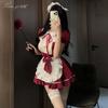 Xianyi Lingerie Косплей горничной чистого желания: Сексуальный быстросъемный костюм на Хэллоуин для маленькой груди