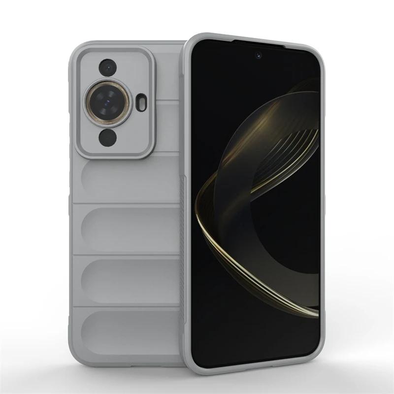 Чехол для Huawei Nova 12S 12 S 4g Чехол-накладка на заднюю панель Ударопрочные Бронированные Чехлы для Телефона Жидкий Силикон Противоударный Funda Coque
