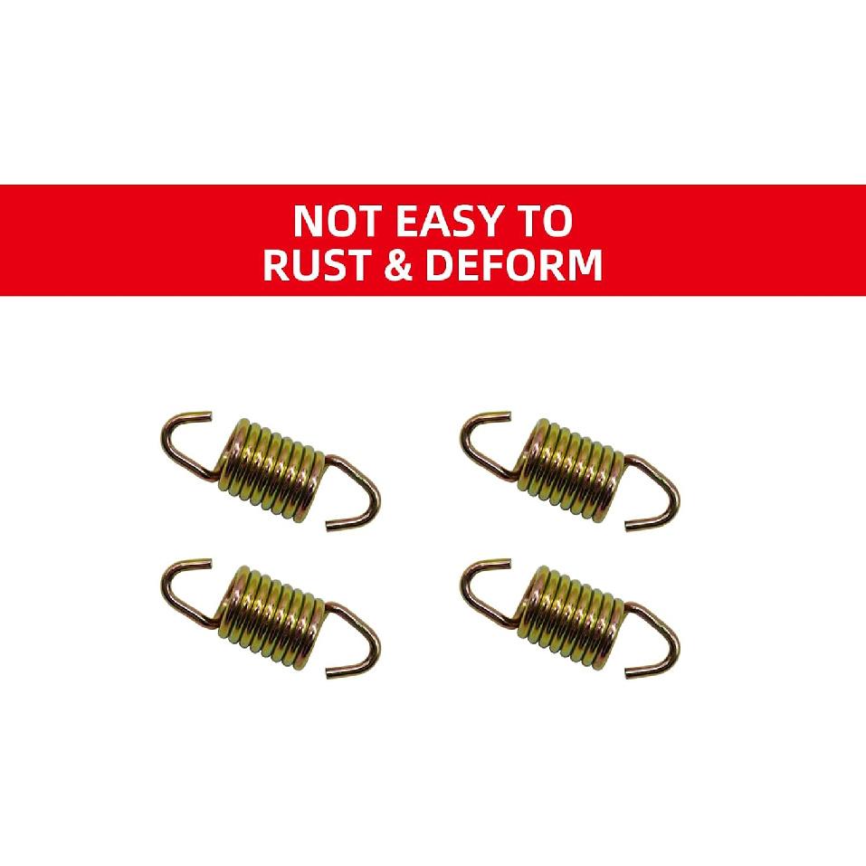 Exhaust Muffler Gasket Seal Spring Rebuild Kit for Polaris 01-14 Sportsman 400 450 500 Ranger 400 425 500 Scrambler 500 Hawkeye 400 Worker 500