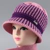Шапка кроличий мех защита ушей теплая осенне-зимняя вязаная шапка ветрозащитная бархатная женская холодостойкая шерстяная шапка