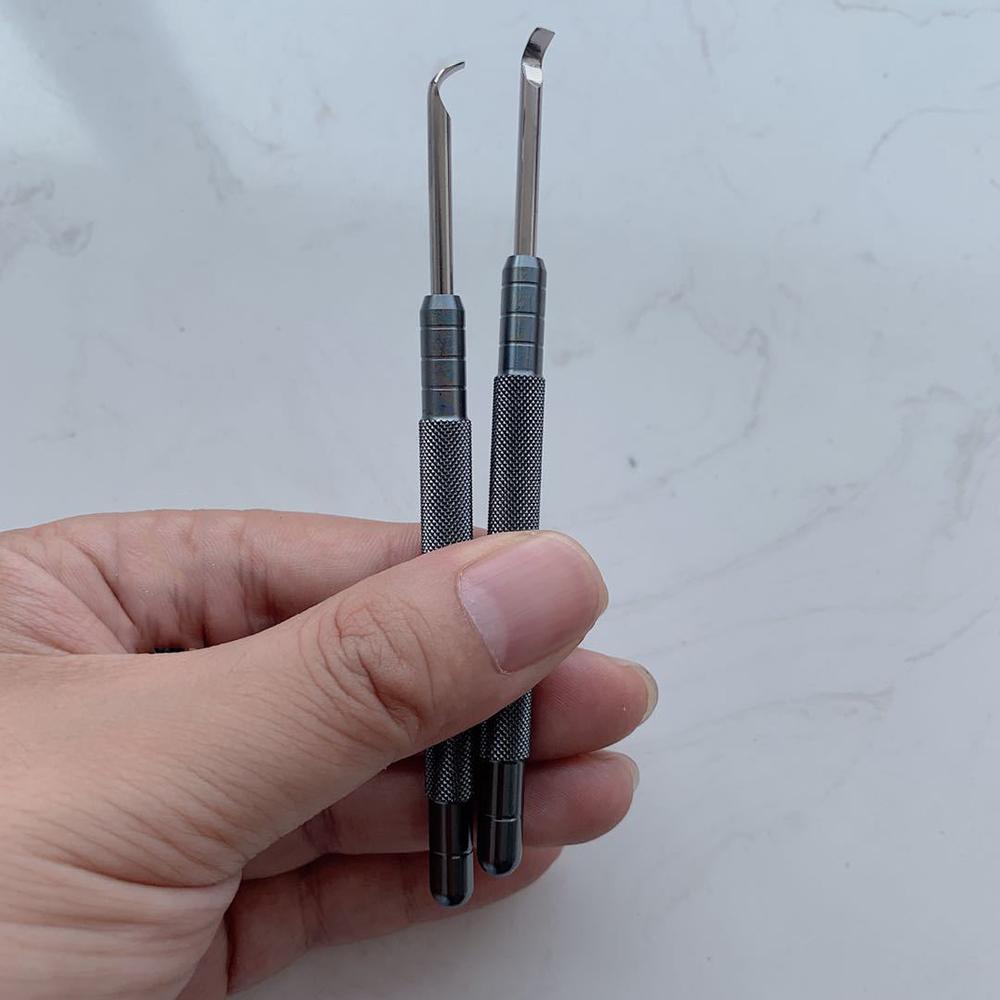 2 шт. Инструмент для ремонта часовщика Съемник стрелок часов Деликатные рычаги Плоское лезвие НОВЫЙ