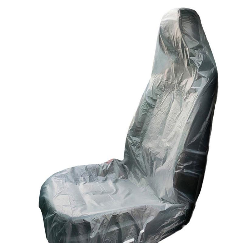 Plastic Cover Disposable Car Covers Vehicle Dustproof Covers 11UD