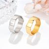 То же Модное Простое Неправильное Кольцо Темперамент Холодного Ветра Высококлассное Кольцо Женская Титановая Сталь Невыцветающая Ювелирные Изделия