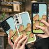 Phone Case: 2D Flat Samsung Galaxy A34 A35 M05 M06 S20 S22 S21 FE Plus 5G Protective Case, a Group of Capybaras, Perfect Christmas and Halloween Holid