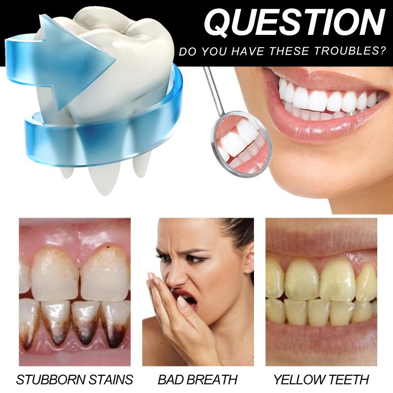 Отбеливающая зубная паста, уход за деснами, чистые пятна, желтые зубы, зубной камень, удаление запаха изо рта, предотвращение разрушения зубов, свежее дыхание, ремонт зубов.