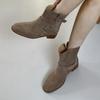 Open Run Women Round Toe Ankle Boots Casual