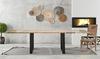 Dining Table Edge -Extendable- Cm 180X90X77-Total Lenght 280 (Mango Wood)