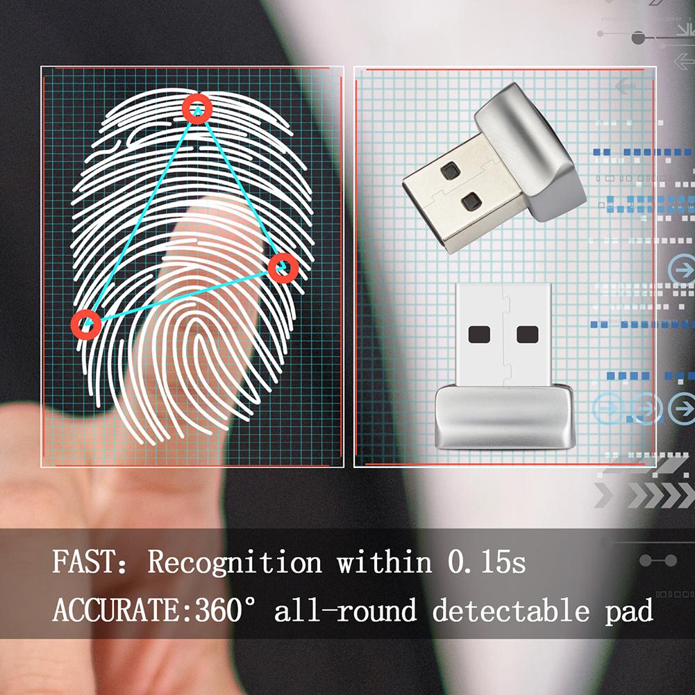 USB-модуль считывателя отпечатков пальцев для Windows 7, 8, 10, 11 Hello, биометрический сканер, навесной замок для ноутбуков, ПК, модуль разблокировки отпечатков пальцев