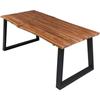 VidaXL Dining Table 170x90x75 Cm Solid Acacia Wood