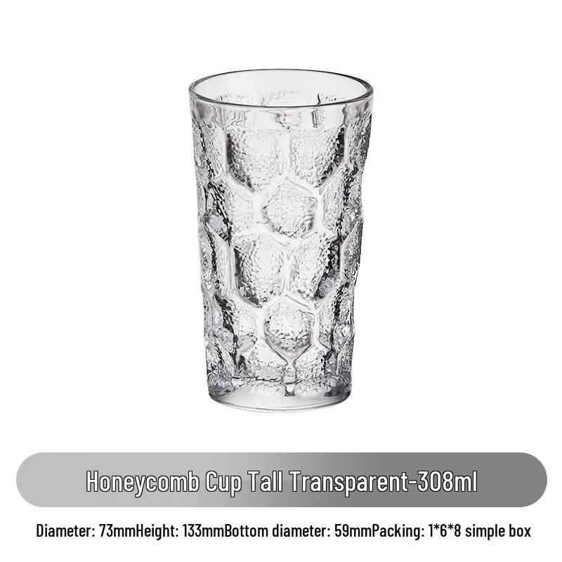 Shangqi Honeycomb Glass Mugs with Handles