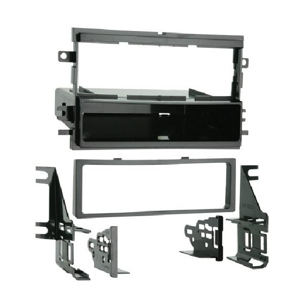 Подходит для Ford Mustang 2005-2006 Однодиновый комплект для установки магнитолы Радио высокая Панель приборов