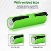 R7 1.2V AA2200mAh + AAA800mAh аккумуляторная батарея Ni-MH ячейка зеленого цвета с приварными язычками для зубной щетки электробритвы бритвы