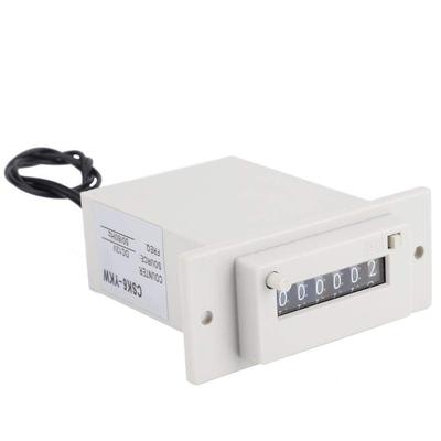 CSK6-YKW Электромагнитный счетчик 6 цифр 0-999999 Счетчик импульсов DC 12V