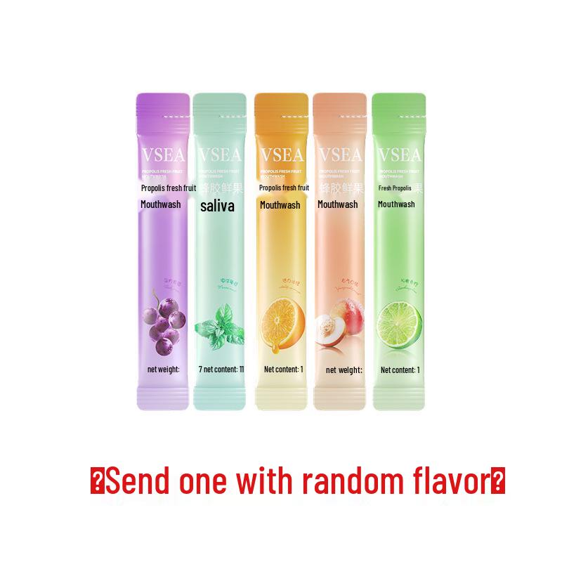 VSEA Мятный ополаскиватель для рта: Освежает дыхание, Отбеливает зубы, Удаление зубного налета, Одноразовый. Любимчик TikTok!