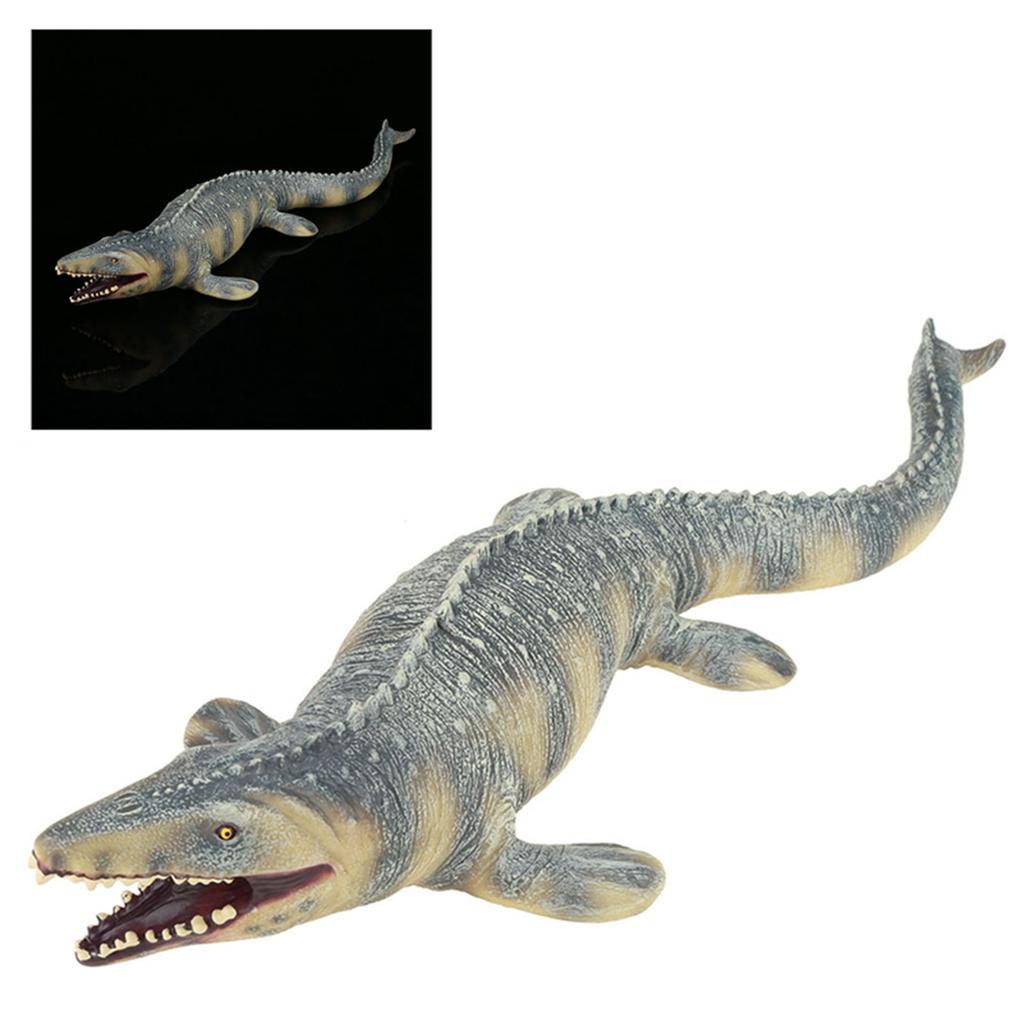 45CM Realistic Mosasaurus Dinosaur Animal Model Figure Kids Toys Christmas Gift
