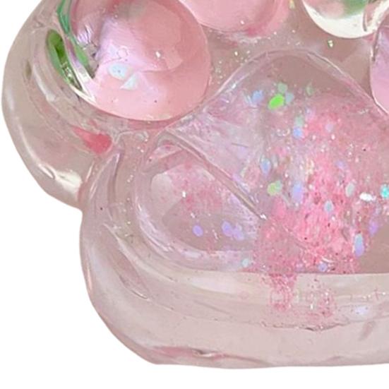 1/2 шт., розовая клубника, кошачья лапка, игрушка для снятия стресса, виноград, кошачья лапка, сжимающая щипок, сенсорная игрушка для детей и взрослых, мягкий мячик TPR, игрушка-коготь для снятия стресса