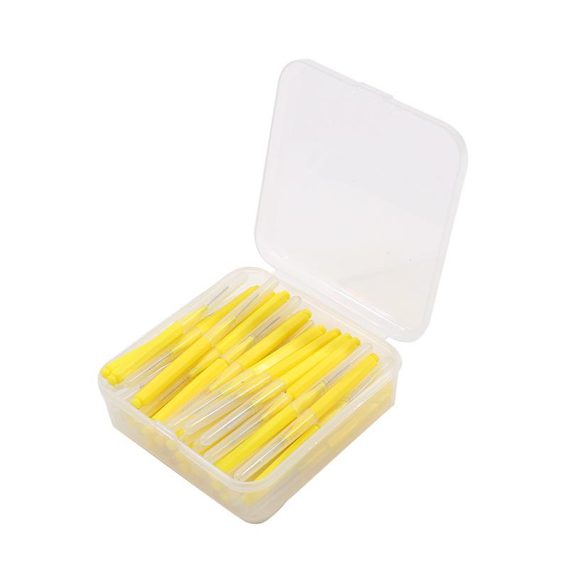 50 шт. межзубных щеток Denta Floss ортодонтическая зубная щетка инструмент для ухода за полостью рта