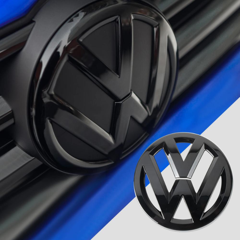 Для VOLKSWAGEN VW 2 шт. Автомобильные накладки на решетку радиатора/задний значок, наклейка с логотипом для Volkswagen VW POLO Scirocco GOLF 5 6 7 8 MK5 MK6
