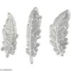 Cutting Die - Creotime - Feathers - 4.7 X 1.2 Cm - 3 Pcs - Metal
