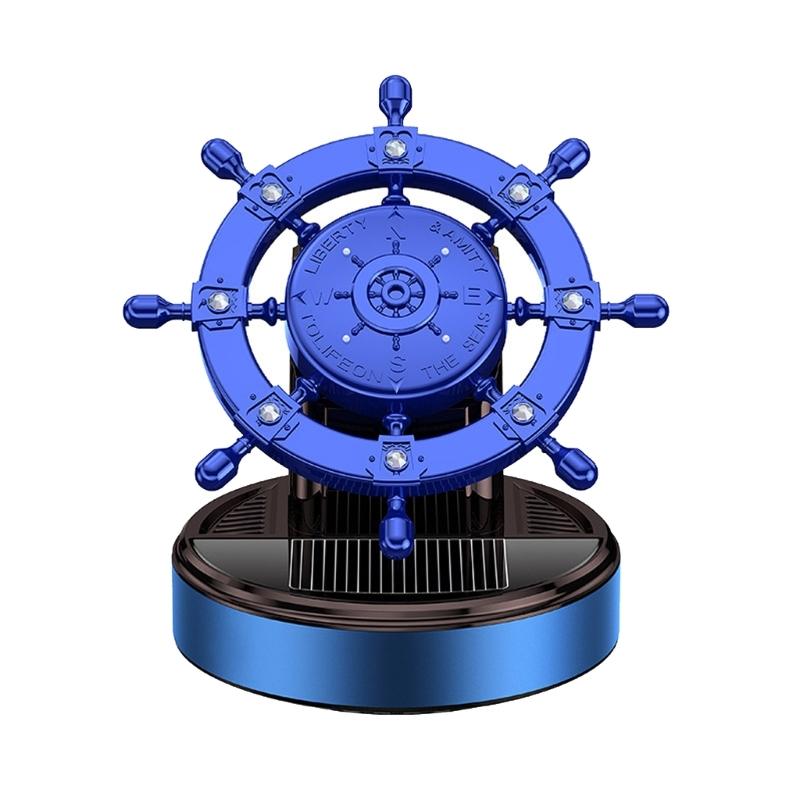 Освежители воздуха для автомобиля с вращающимися солнечными батареями, автомобильные духи, снимающие стресс и очищающие запахи для домашнего офиса