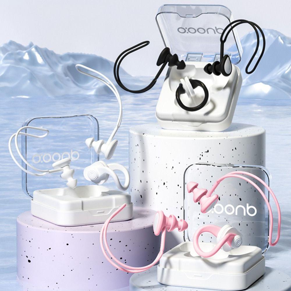 Soft Ear Buds Snorkeling Set Reusable Swimming Ear Plugs  Outdoor Water Sports
