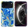 For iPhone 17 Pro Max Case Marble Pattern Printing Soft TPU Phone Cover