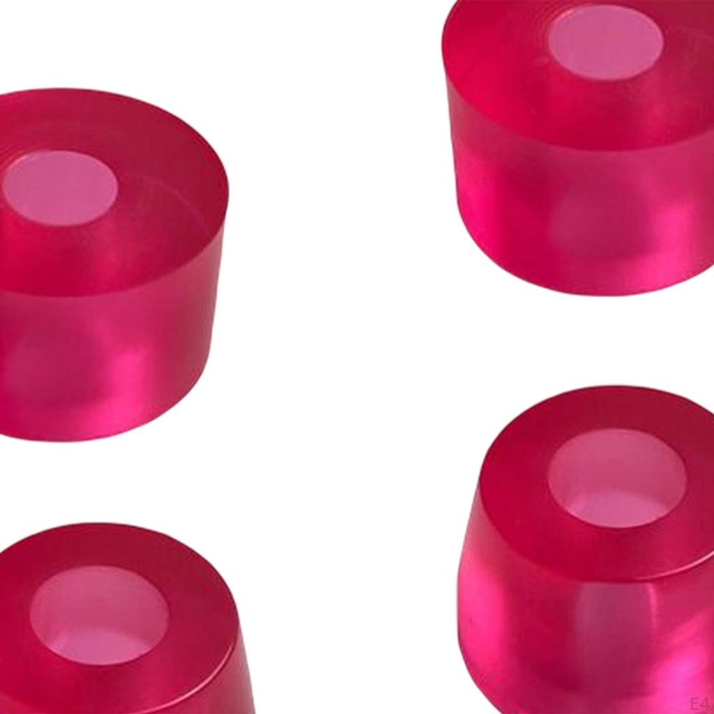 Skateboard Truck Bushings Conical Top and Cylindrical Bottom High Elastic