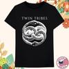 Новая футболка унисекс с принтом Ouroboros группы Twin Tribes, хлопковая, черная, размеры S-5XL, BT448