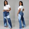 High Spring Straight High Waisted Bell Bottoms