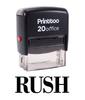 Printtoo RUSH Self Inking Rubber Stamp Office Стационарный пользовательский штамп-черный