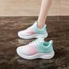 Весна 2025 года, новая корейская версия, дышащая женская обувь с плетением из мух, спортивная обувь для бега для студентов, женская повседневная FZ6607