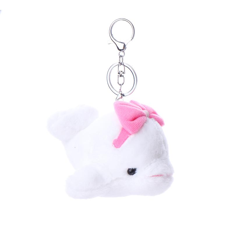 Брелок в виде морского животного, плюшевая кукла-животное, морской лев, касатка, скат, кит, брелок на рюкзак, подвески, сумка, декоративная игрушка