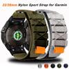 Quick Fit 22mm 26mm Nylon Strap For Garmin Fenix 7 7X 6X Pro/Epix Pro Gen 2 51mm 47mm/Fenix6 5Plus 5XPlus Braided Watchband
