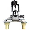 Bath Faucet Water Mixer Tap Double-Hole Single Handle