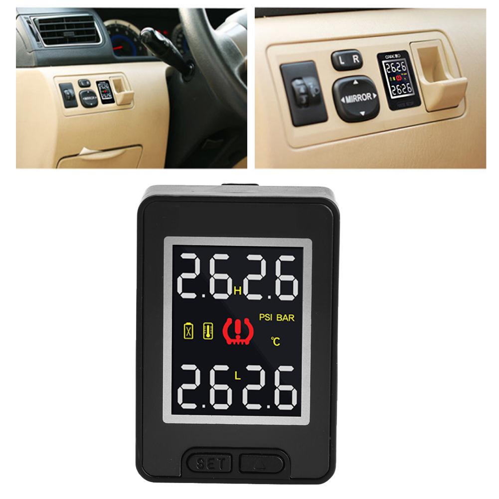 Car Tire Pressure Monitor System TPMS with 4 Internal Sensors for