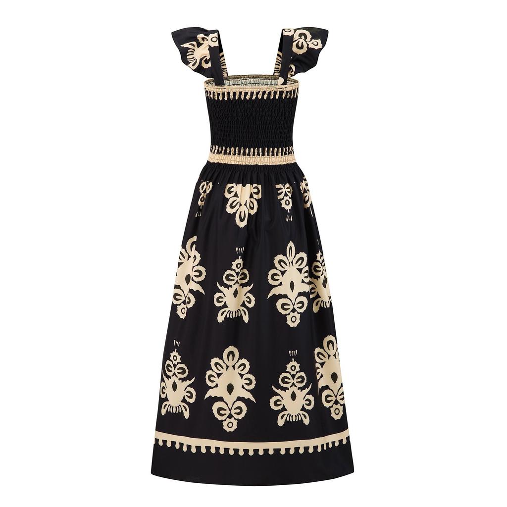 Summer Dress Women's Long Boho Beach Dress Elegant Maxi Dress Sleeveless Summer Tunic Dress