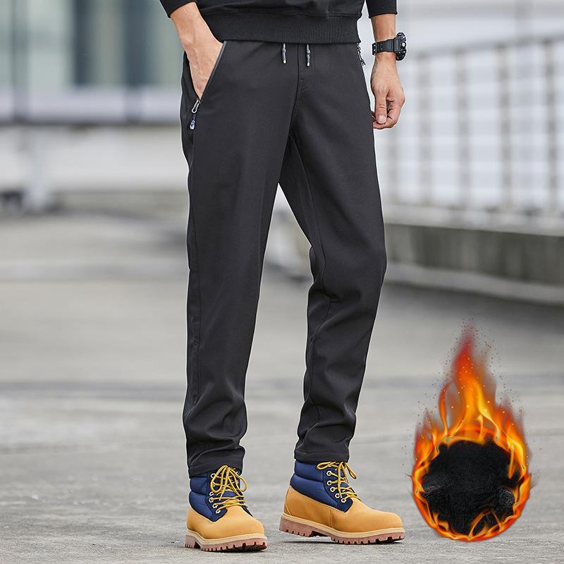 Осенние модные мужские повседневные брюки свободного кроя, прямые, укороченные спортивные брюки для мужчин и женщин, модная верхняя одежда