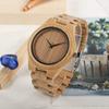 BOBO BIRD and Handmade Bamboo Wood Quartz Watch with Scale Lightweight Casual Sports Watch Men's Women's Movement, (Men's)