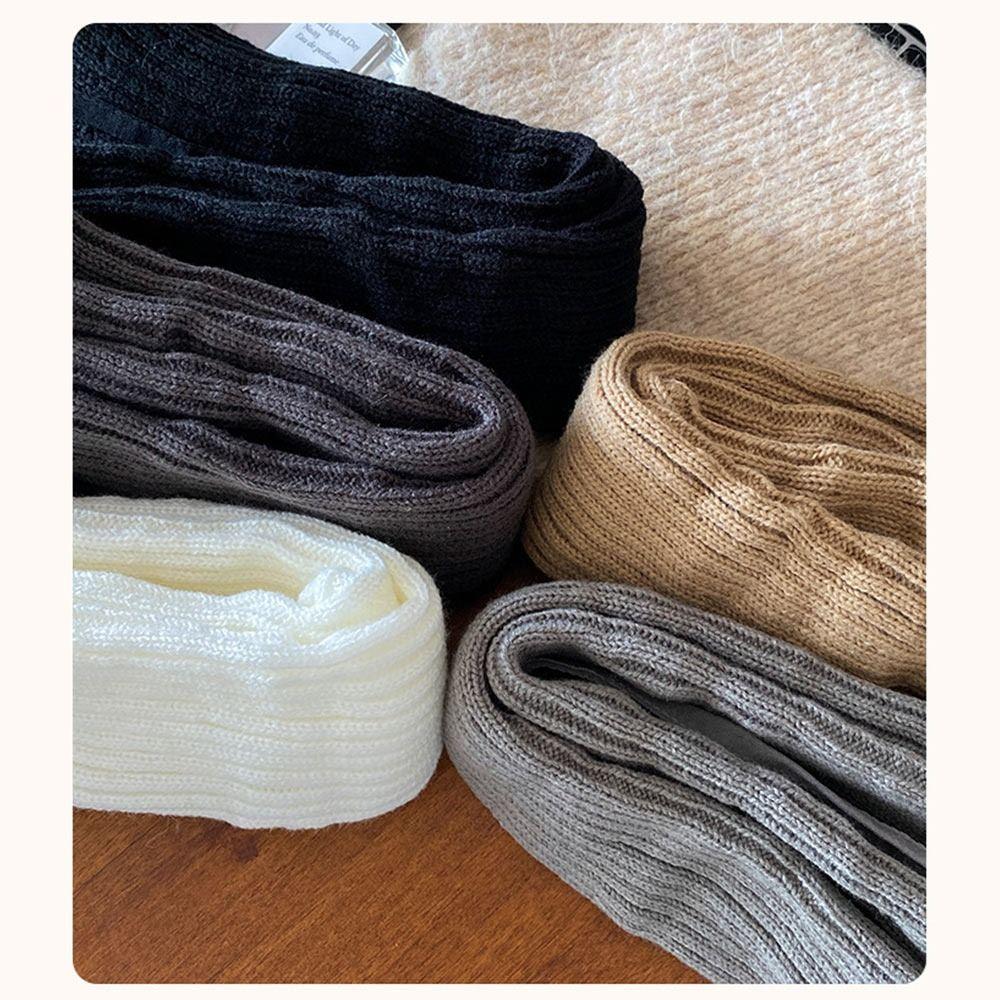 Эластичные чехлы на ноги Вязаные носки в стиле Лолиты Корейский стиль Детские кружевные гетры Зимний сезон