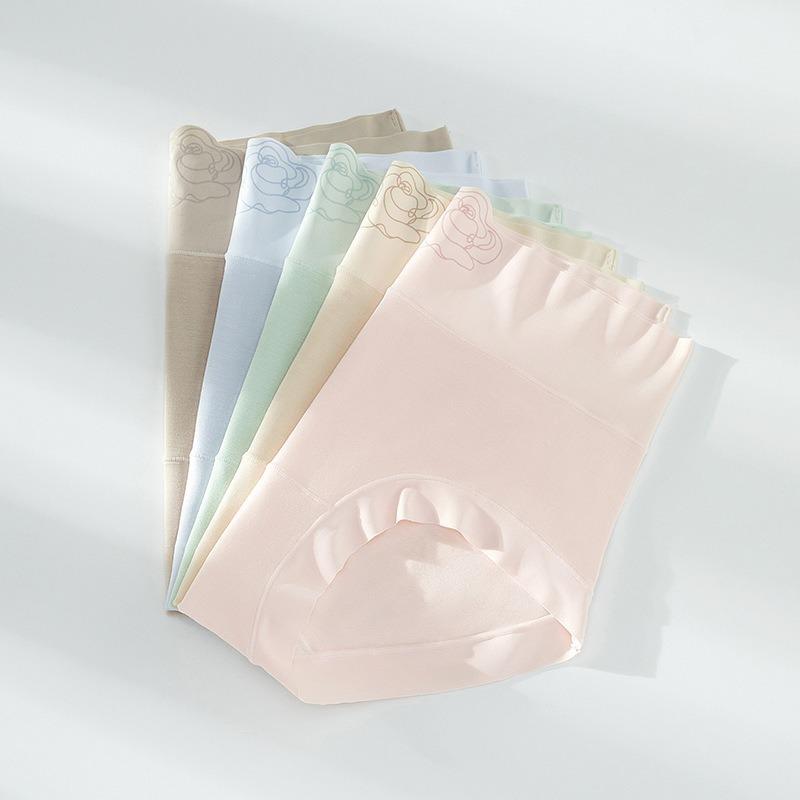 Women S High Waist Seamless Breathable Triangle Underwear Soft Skin Friendly