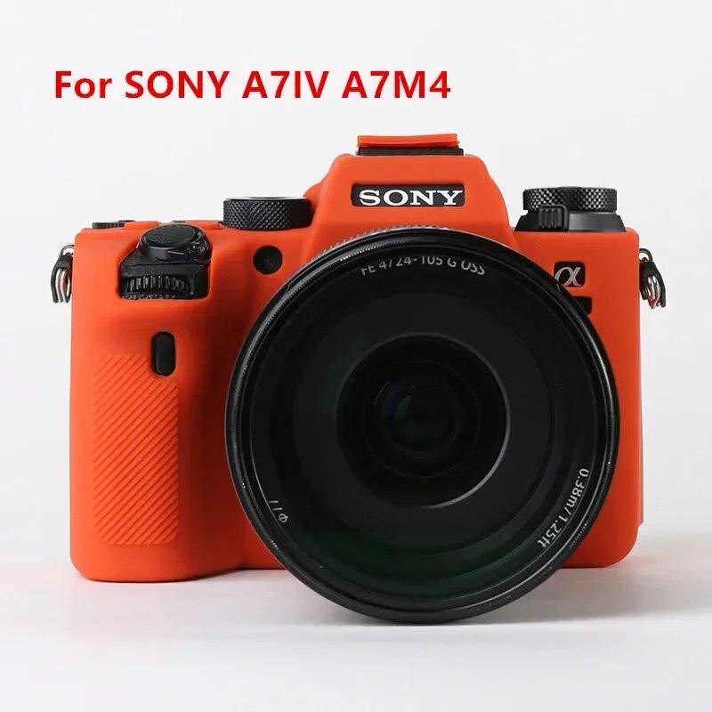 Силиконовый чехол для камеры Sony A7IV A7M4 A7c A7R A7 A7S Mark III IV A7SIII A7III A7RIII A7RIV