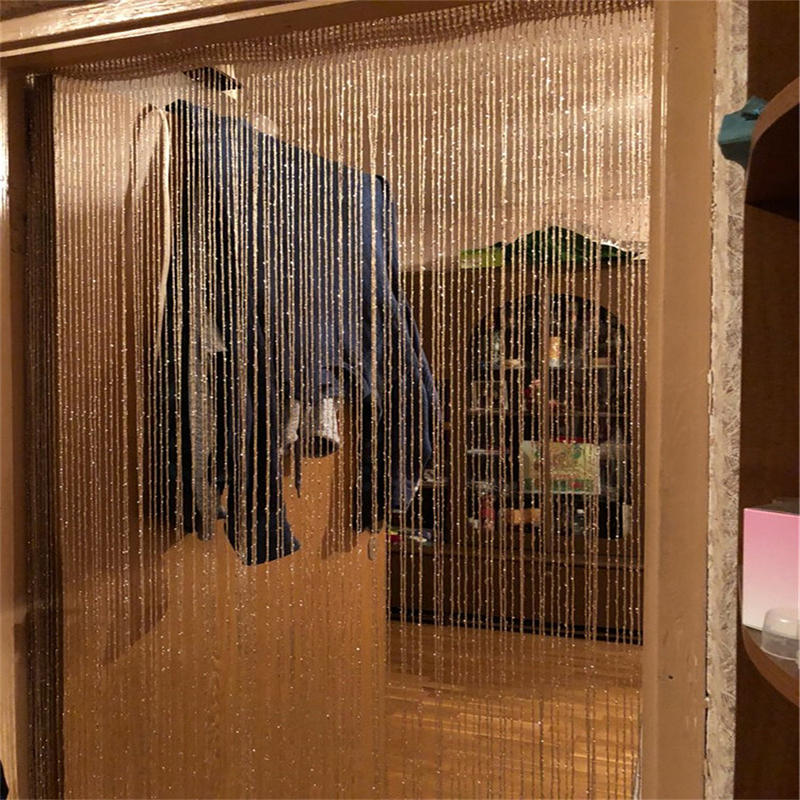 Модная москитная сетка с бахромой и кисточками, занавеска, блестящие шторы, разделитель комнаты, дверь, окно, декор