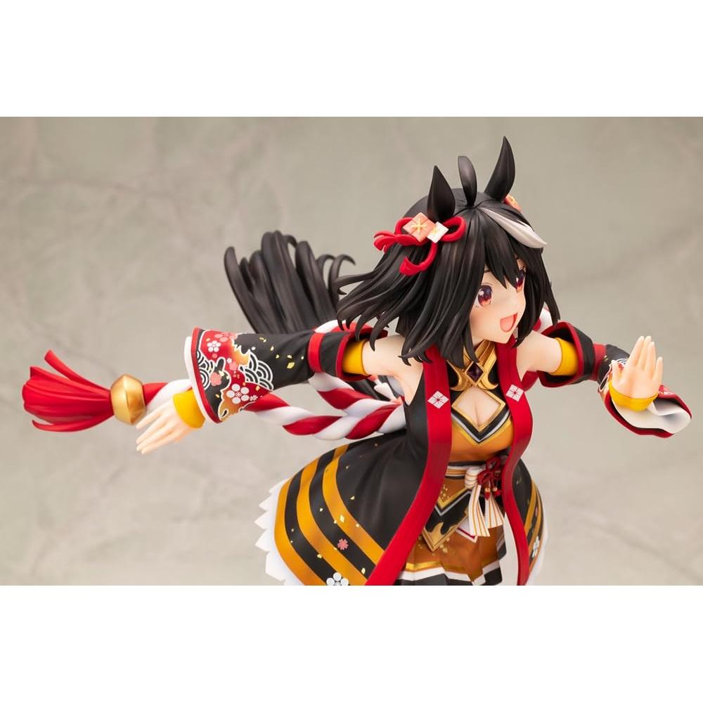 Kotobukiya Uma Musume Pretty Derby [Движимый приближающейся страстью] Kitasan Black 1/7 Scale PVC окрашенная фигурка