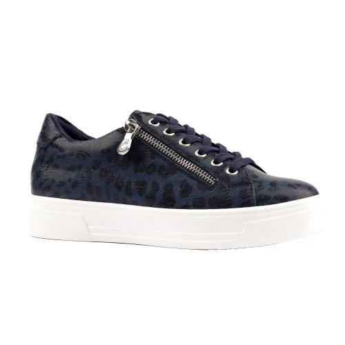 Lunar Womens/Ladies Charm ll Animal Print Trainers