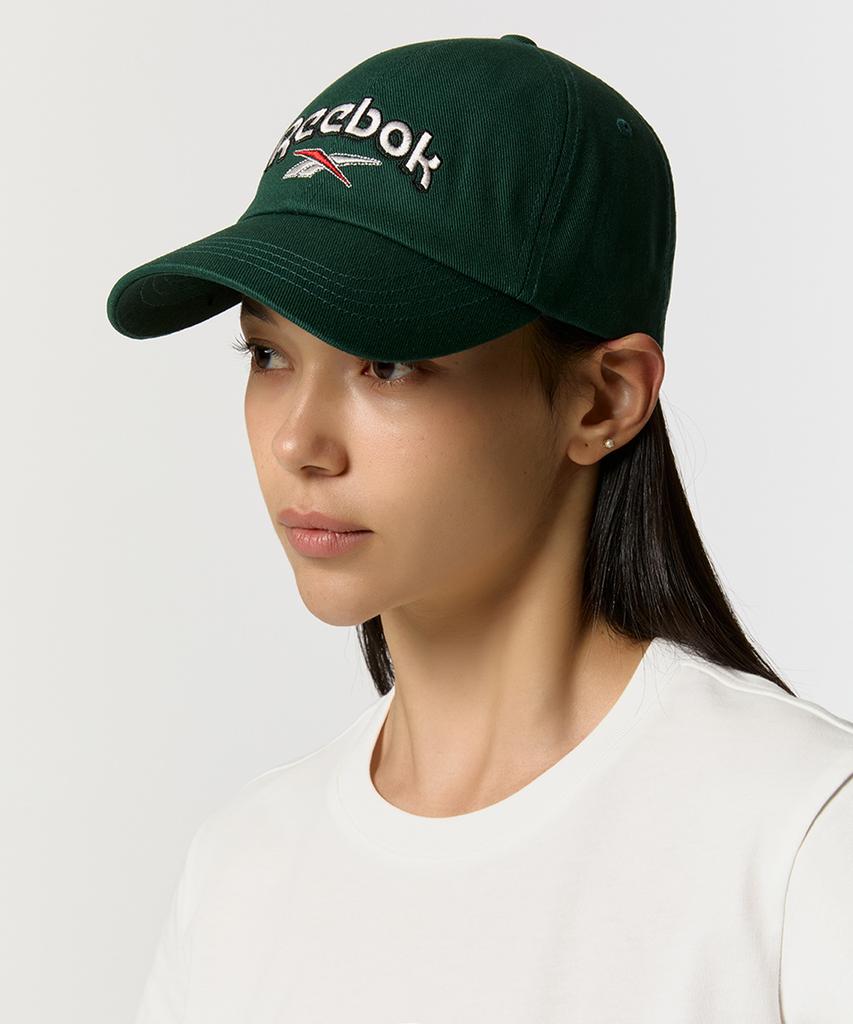 Reebok Кепка с логотипом-аркой - Зеленая