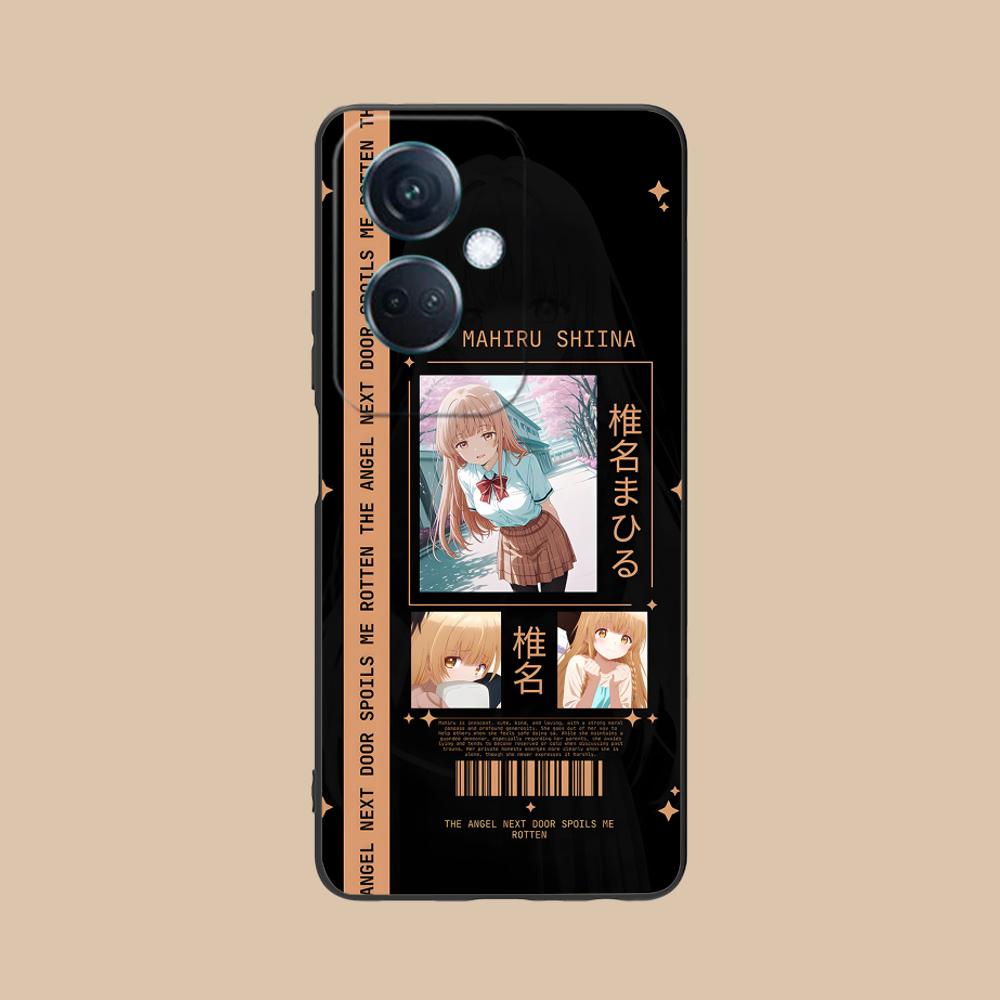 Чехол для телефона Angel Mahiru Shina для OPPO Find X9 X8 X7 X6 X5 X3 X2 Plus s Pro Ultra Lite Мягкий ТПУ Ударопрочный Чехол