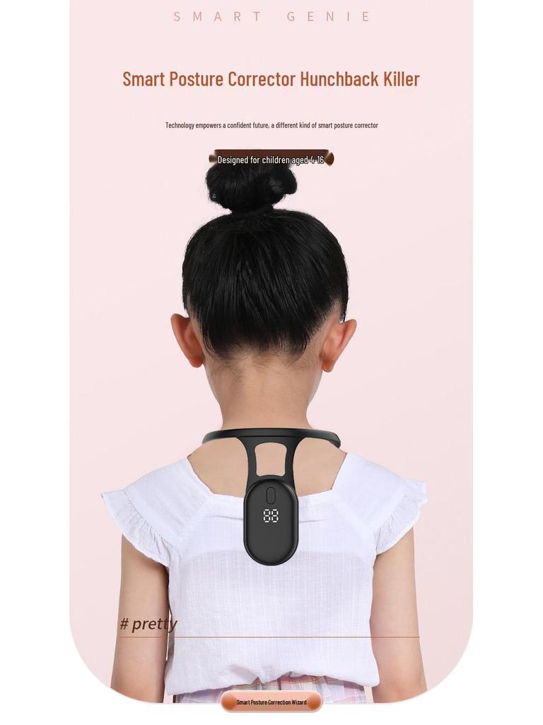 Smart Posture Corrector for Students and Adults - Anti-Hunchback Support for Better Alignment