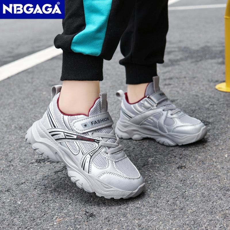 Новая детская дышащая повседневная обувь для мальчиков, легкие кроссовки для детей для школы, ходьбы и бега, нескользящая спортивная обувь