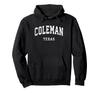 Худи Coleman Texas TX Винтажный Спортивный Дизайн